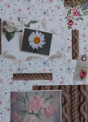 Клеёнка на стол ромашки