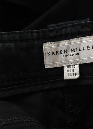 Фирменные чёрные штаны /m/ brend karen millen3 фото