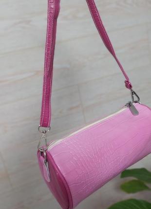 Сумка багет, сумка цилиндр, сумка cross body, сумочка5 фото