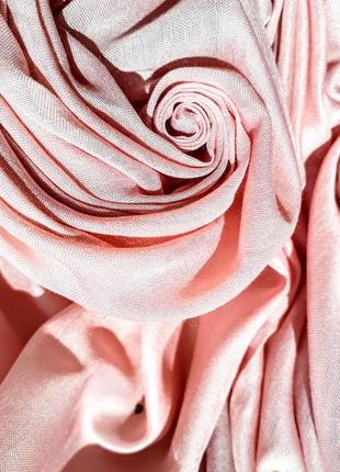 Хустка жіночий бавовняний блідо-рожевого кольору туреччина