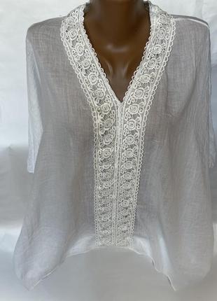 Повітряна сорочка , вільний крій італія