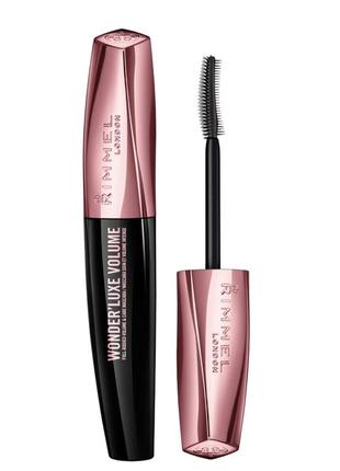 Rimmel wonder'luxe volume extreme black тушь для ресниц объемная новая не открытая