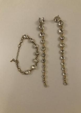 Бижутерия ( браслет, серьги)