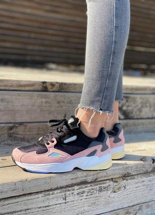 Adidas falcon pink кросівки адідас післяплата купити7 фото