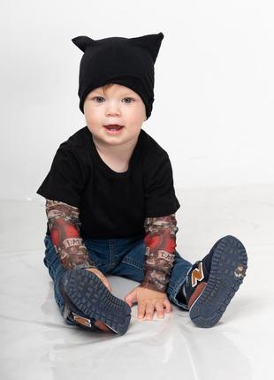 Детская футболка с тату рукавом