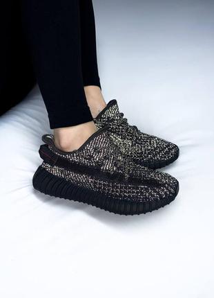 Кросівки yeezy boost 350 black кроссовки8 фото