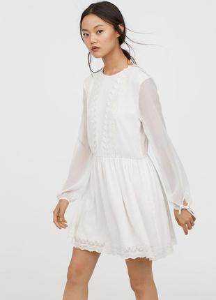 Новое актуальное платье h&m с красивой спинкой. все размеры