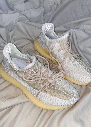 Кросівки yeezy 350 v2 natural кроссовки10 фото