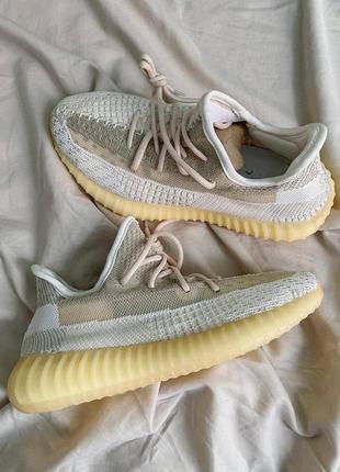 Кросівки yeezy 350 v2 natural кроссовки9 фото