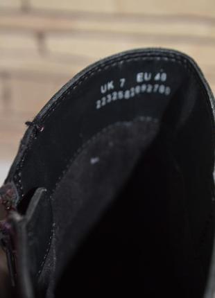 Гранжевые ботинки firetrap марсала плотная кожа, состояние новых3 фото