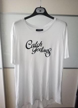Новая футболка «catch feelings» bershka2 фото