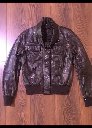 Шкіряна куртка zara