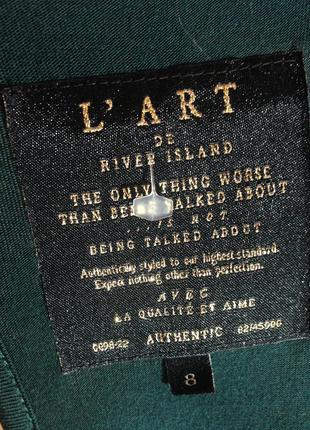 Платье боксерка по фигуре с пайетками от бренда river island l'art размер s2 фото