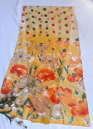 Итальянский шарфик ( 34 см на 158 см)