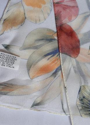 Итальянский шифоновый шарфик (50 см на 156 см)6 фото