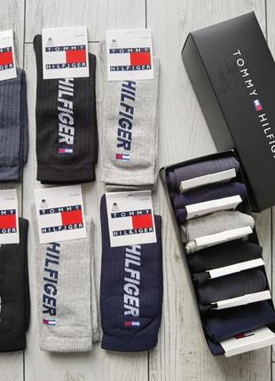 Набор носки Masculino tommy hilfiger - 6 шт в коробке