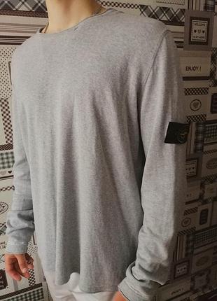 Stone island лонгслив