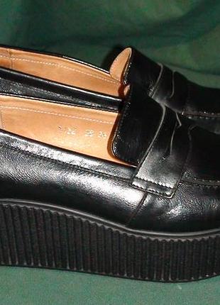 Sharman - кожаные туфли, мокассины