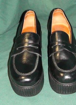Sharman - кожаные туфли, мокассины2 фото