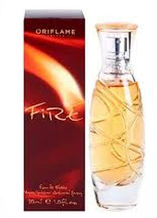Женская туалетная вода fire oriflame снята с производства!
