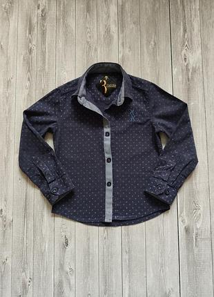 Сорочка синя italian couture 3t (98 см)
