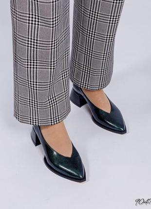 Элитная коллекция!  стильные туфли  натуральная итальянская глянцевая кожа6 фото
