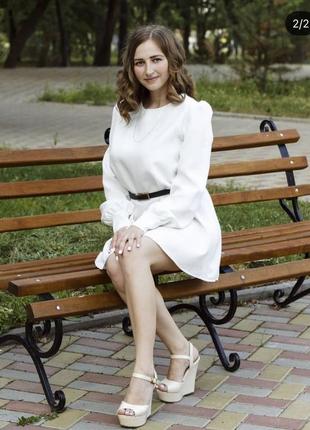 Белое платье 42 44 46