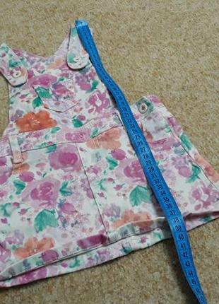 Фирменный сарафан 3-6мес