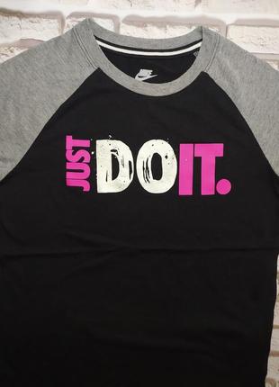 Nike just do it футболка для дівчинки 2