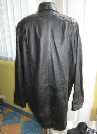 Большая женская кожаная куртка echtes leder. германия. лот  6462 фото