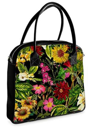 Сумка с принтом oxford flowers boom (oxf_16s013_bl)