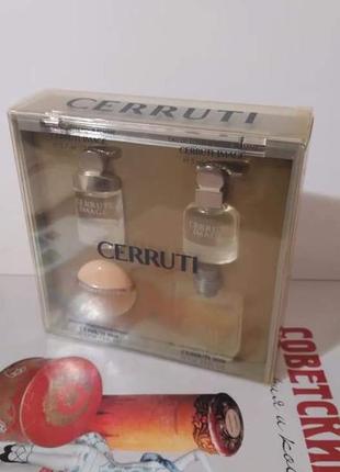 Cerruti-парфюмерньій набор винтаж3 фото