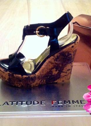 Итальянские босоножки "latitude femme"1 фото