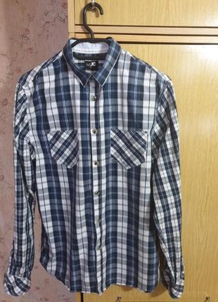 Рубашка в клетку jc ( jeans clothes )