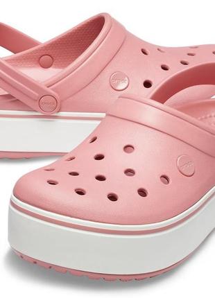 Скидка! crocs platform, кроксы сабо на платформе