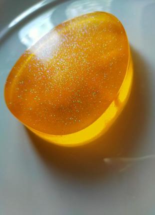 Мыло ручной работы абрикосовое1 фото