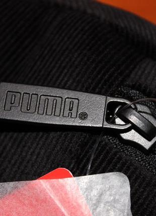 Сумка на пояс плече бананка puma унісекс барсетка оригінал чорна вельвет5 фото