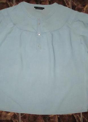 Джинсовая блузочка на не высокую девушку,10-12размер3 фото