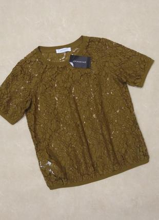Кофточка блузка футболка ажурная promod,p. 12 (также на 10), 16 (также 14)1 фото