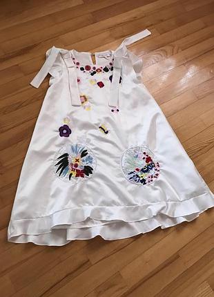 Маленькое белое платье на весну/лето 👗