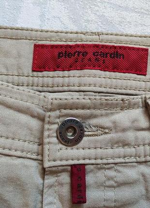 Классические мужские джинсы прямого кроя pierre cardin w33/l34 коттоновые брюки