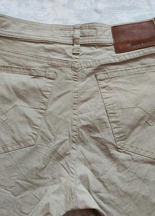 Классические мужские джинсы прямого кроя pierre cardin w33/l34 коттоновые брюки8 фото