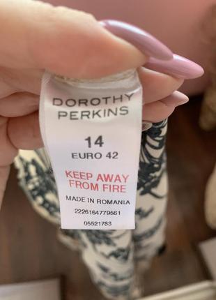 Красивая атласная туника - блуза dorothy perkins размер m-l6 фото