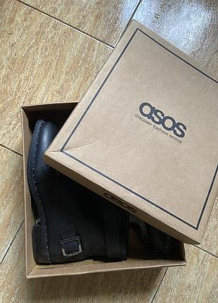Шкіряні черевики asos 7