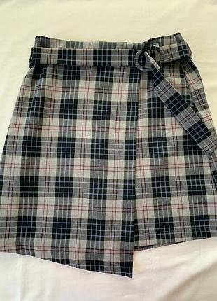 Юбка в клетку
