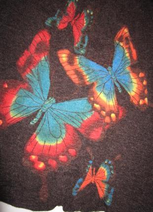 Яркий сарафан туника с бабочками3 фото