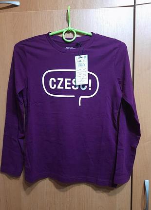 Новая реглан, кофта reserved, 9 лет, рост 140