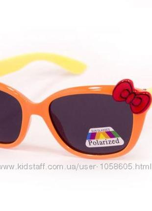 Детские солнцезащитные очки для девочек с защитной пленкой polarized2 фото