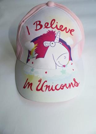 Кепка на деочку i believe in unicorns lidl3 фото