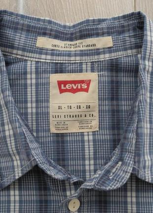 Рубашка levis р. xl ( новое )3 фото